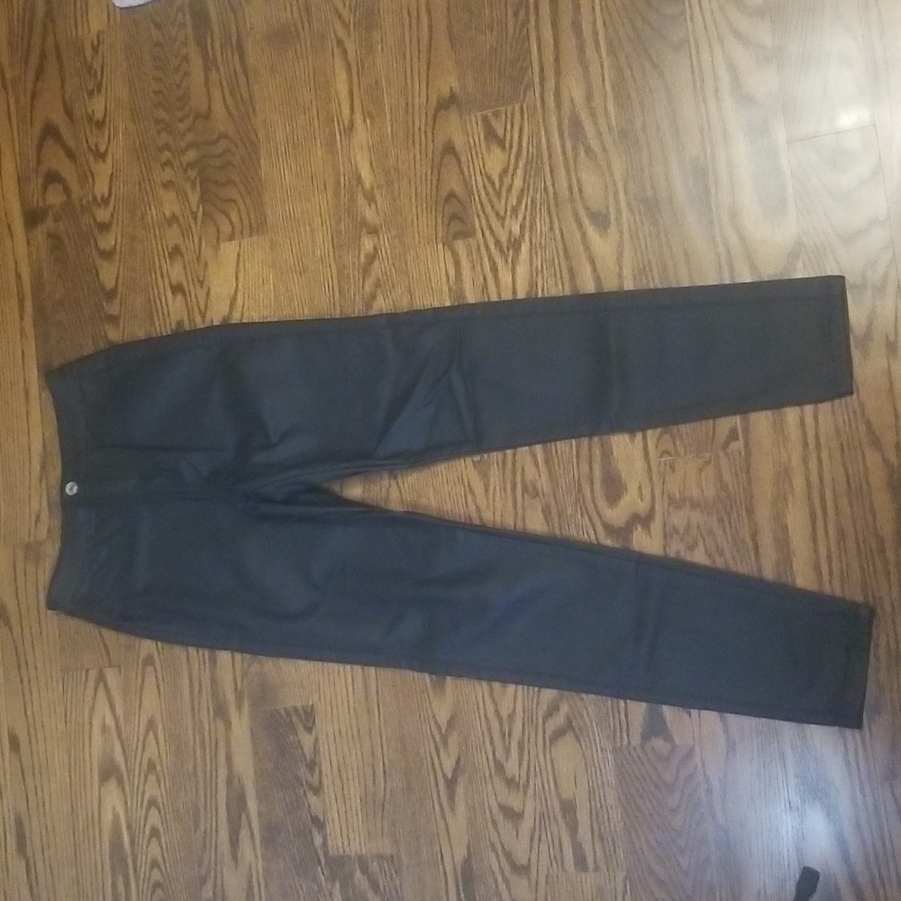 Black Leather Pants